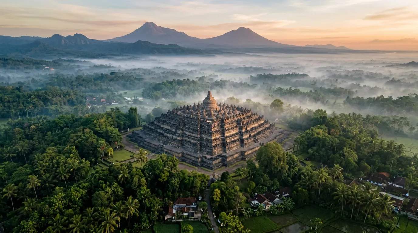 Borobudur & Prambanan