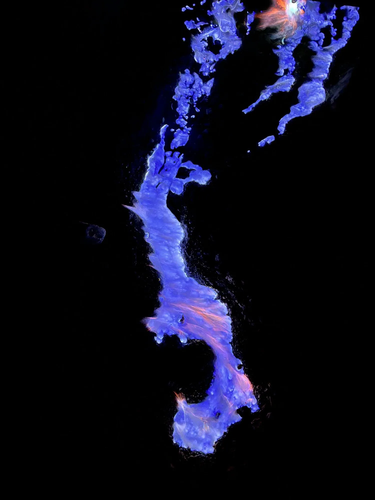 Ijen blue fire